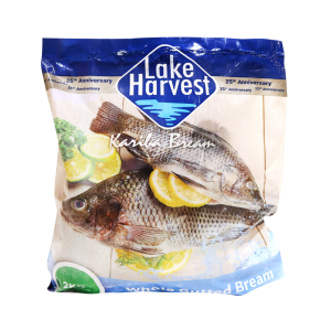 Whole gutted bream fish, 2 kg